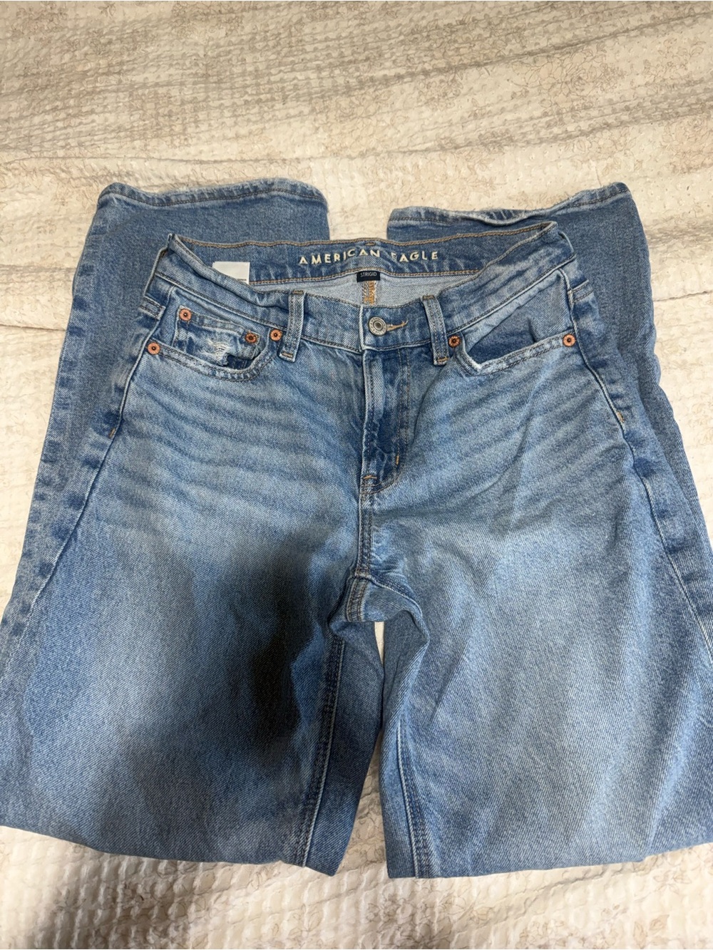 American Eagle Outfitters Stovepipe High Rise Jeans
